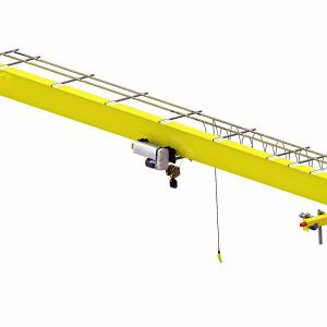 0.5T ~ 10T Industrial LX Type Single Beam Eot Crane For Workshop