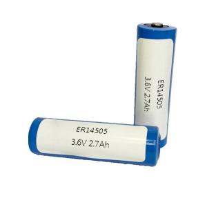 China ER14505M Lithium Thionyl Chloride Battery LiSOCl2 2200mAh Nominal Capacity on sale