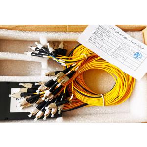 2X32 FC UPC PLC Fiber Splitter 1260NM to1650NM Excellent Environmental Stability
