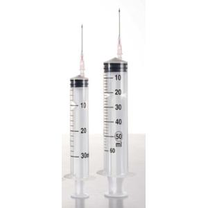 Luer Lock Hypodermic Disposable Sterile Syringe NON TOXIC Three Part 50 Ml 60 Ml