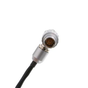 Red Komodo Timecode Cable Tentacle Sync 3.5mm TRS To EXT 9 Pin Male Right Angle