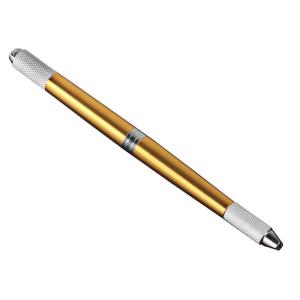 China Lushcolor Three Uses pen Stainless Steel Manual Tattoo Pen For Eyebrow With Non-Skid Grip on sale