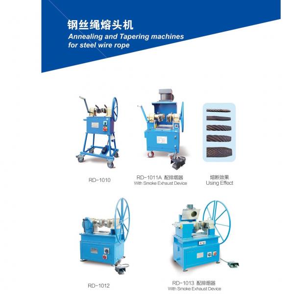 Steel Wire Rop Wire Butt Welding Machine Annealing And Tapering Butt Welders