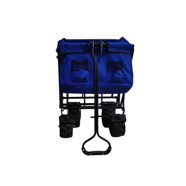 Garden Folding Multipurpose Cart Outdoor Folding Wagon With Big Wheels