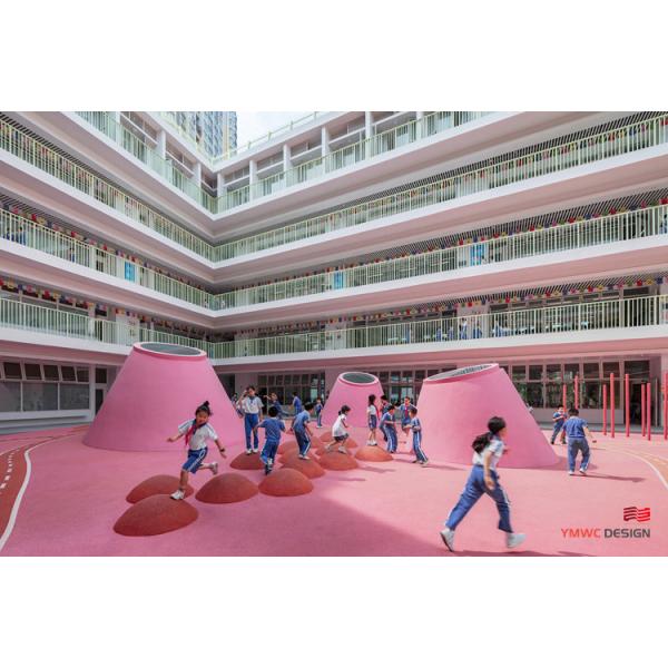 2 color Print Method Outdoor Square Amusement Facilities with Europe Regional Feature