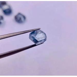 Fancy Bule Uncut Diamond Stone VVS HPHT Blue Rough Diamond For Gems