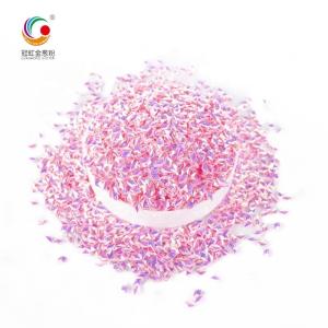 China 2020 Product Star Magic Pink 3D Prismatic Glitter Powder for Christmas Wedding Graduation Various Sizes on sale