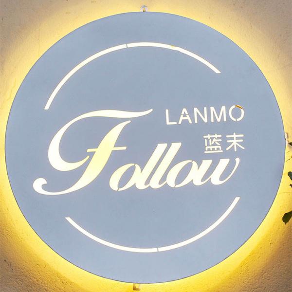 Wholesale Customized Outdoor 3d Store Advertising Logo Wall Mounted Led Hollow Out Light Box