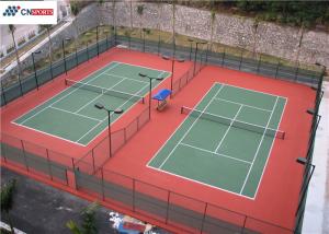 Cheap IAAF Badminton Court Rubber Flooring No Bubble Waterproof for sale