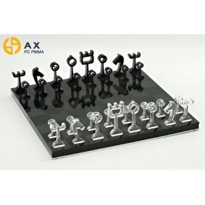 PMMA Acrylic Transparent Lucite Chess Set