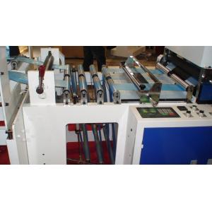 Auto Plastic Flat Bag Making Equipment With Heat Sealing Device