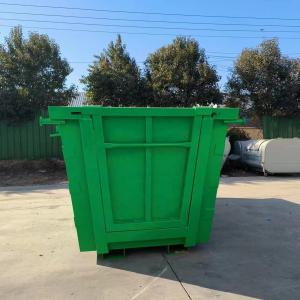 Eco Friendly Skip Bin Recyclable Carbon Steel Metal Waste Skip