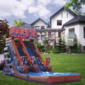 Custom Logo Printed Commercial Water Slides Inflatable Bouncy House for Adults