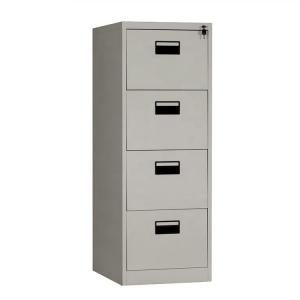 Office Steel KD Structure RAL7035 4 Drawer Filing Cabinet