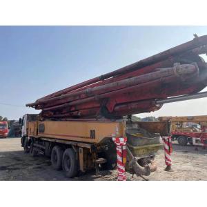 Red Beton Boom Pump Putzmeister 56 Meter Second Hand for Big Construction