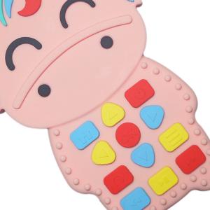 Custom Silicone Chew Toy Silicone Baby Teether For Teething Pain Relief