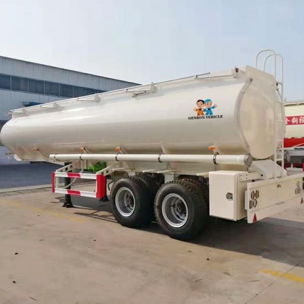 Quality Multiple Partitions 35ft 27M3 Liquid Fertilizer Tanker Trailers wholesale