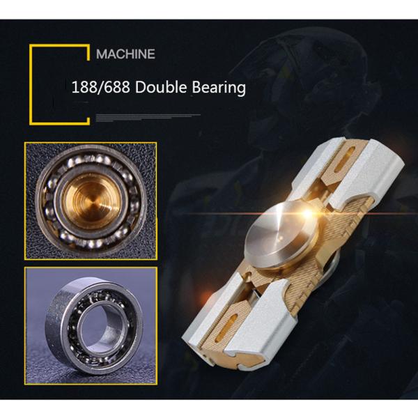 Unisex Mechanical Armor Pure Copper Metal EDC Decompression Toy Easy To Sensory Toys