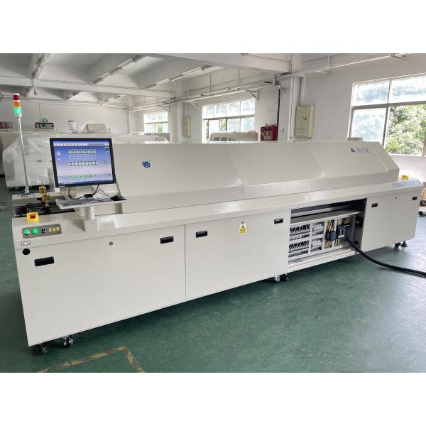 CHM-PC850 Lead-free Large Reflow Oven 8 Zones Full Automatic Rail + PC Control