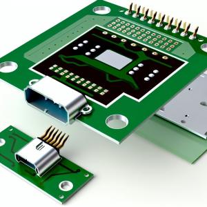 Silkscreen Printing PCB Membrane Switch with ZIF Connector