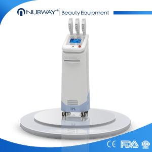 China vertical three handles SR&VR&SR IPL laser hair removal beauty equipment on sale