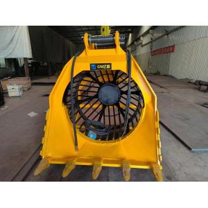 Excavator Attachments Hydraulic Drum Screening Hopper Excavator Rotating