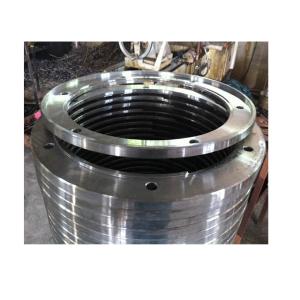 Weld Neck Flange, RFFE, BE, 8", S-105, CL300, ASME-B16.5, ASTM A182 Gr.F 44 (UNS