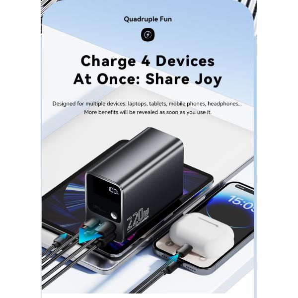 ESSAGER F3002 Series Large Capacity Power Bank 27000mah For Phone