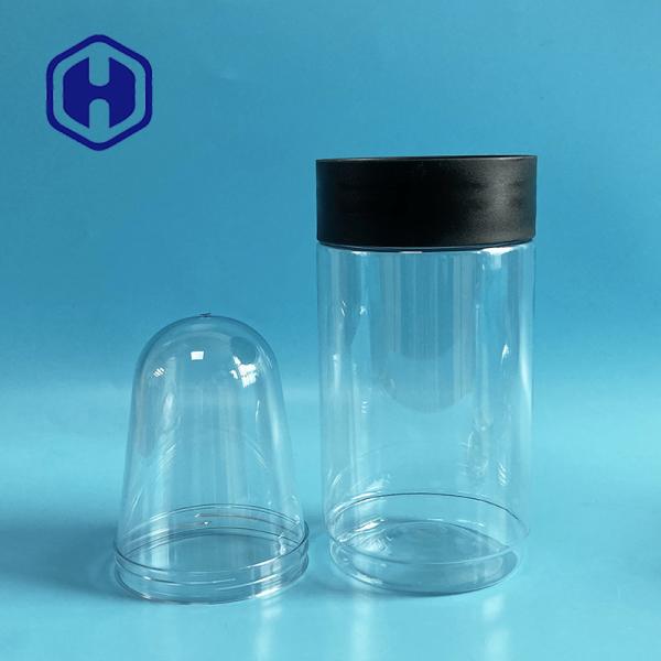 Quality 1000ml PET Bottle Preform 307# clear Screw Lid Plastic Can Thick Wall Wide Mouth 83mm wholesale