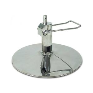 China Chrome Steel Barber Chair Accessories Round Hydraulic Base With 1 Year Warranty on sale