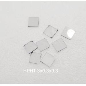 Yellow White Blue Lab Grown Diamond Seeds Square HPHT Mono Diamond Substrate