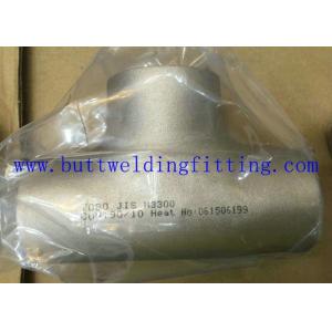 ASTM CuNi 90 /10 Tee Elbow Reducer JIS H3300 Grade C7060 1" 4" 3" 2mm 3mm