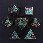 Customizable polyhedral dice set role-playing dice game RPG Dungeon and Dragon