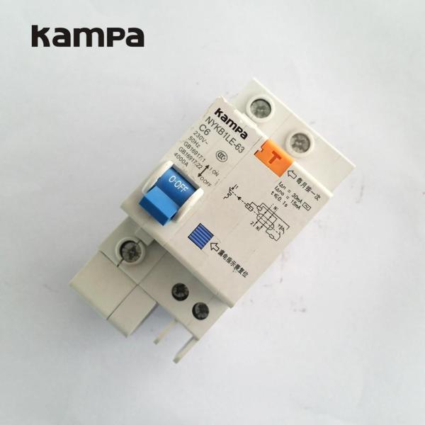 Residual Current Circuit Breaker Kampa NYKB1LE-63 RCBO High Quality