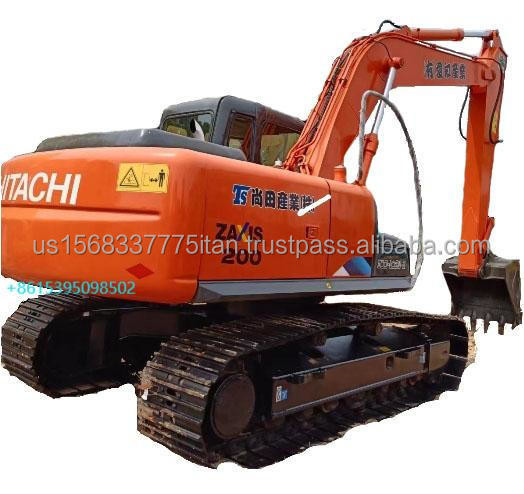 Original Shape Hitachi ZX200 ZX300 Excavators 7000 KG Machine Weight for Your