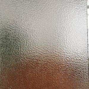 Customized Clear Patterned Glass Kasumi Flora Crystal Figured