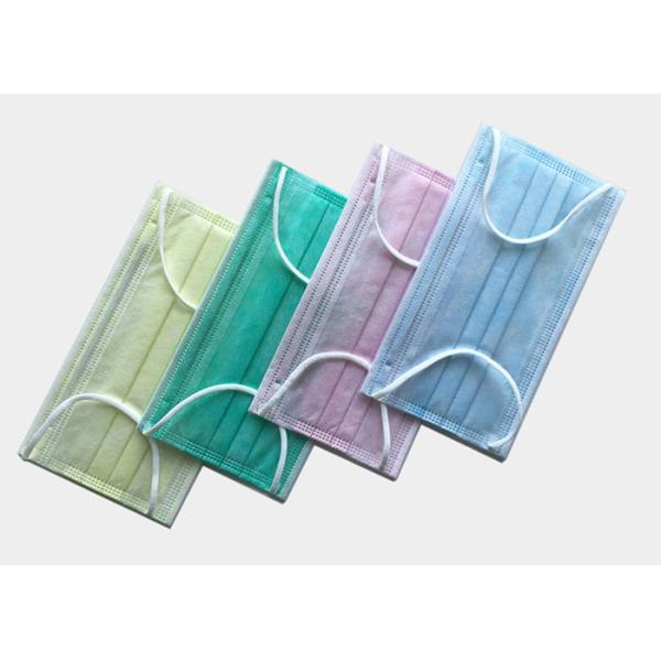 Ultra Soft Non Woven Face Mask Meltblown Filtration Layer Hypoallergenic