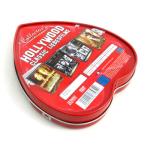 Heart shape custom tin boxes with insert inside