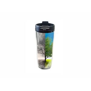 PET Plastic 3D Lenticular Cups with Offset Printing For Promotion
