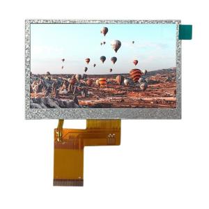 480x272 4.3 Inch TFT LCD Display 40 Pin 500 Cd/M2 LCD Screen With RGB Interface