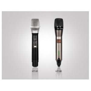 PLL Synthesized UHF Dual Channel Wireless Microphone System 100M Operating Range