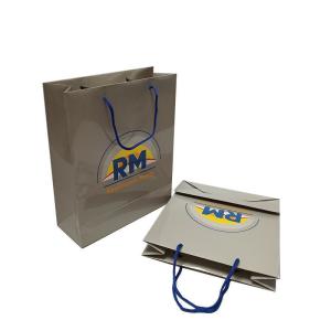 Customized Size Business Gift Shopping Paper Bag with Handle and Customized Logo