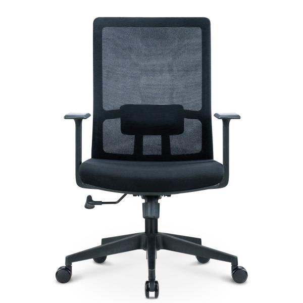Adjustable Height Mesh Back Swivel Office Chair with Lumbar Support and Modern