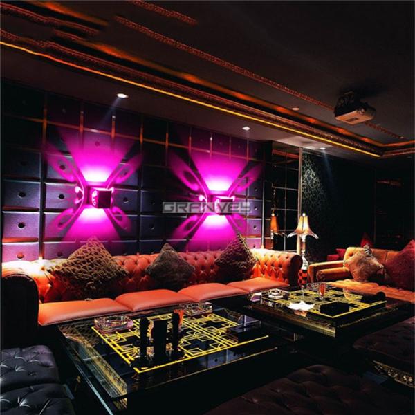 IP 54 Rate Square Indoor LED Wall Lights Illumination LED Sconces 1W 3W