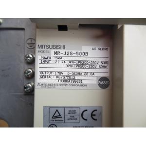 Japan Mitsubishi AC Servo Drive Amplifier MR-J2S-500B Sinusoidal PWM control
