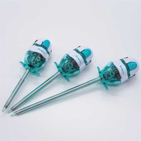 Quality Surgsci Endoscopic Surgery 5mmx75/100/150mm Disposable Laparoscopic Optical Trocars wholesale