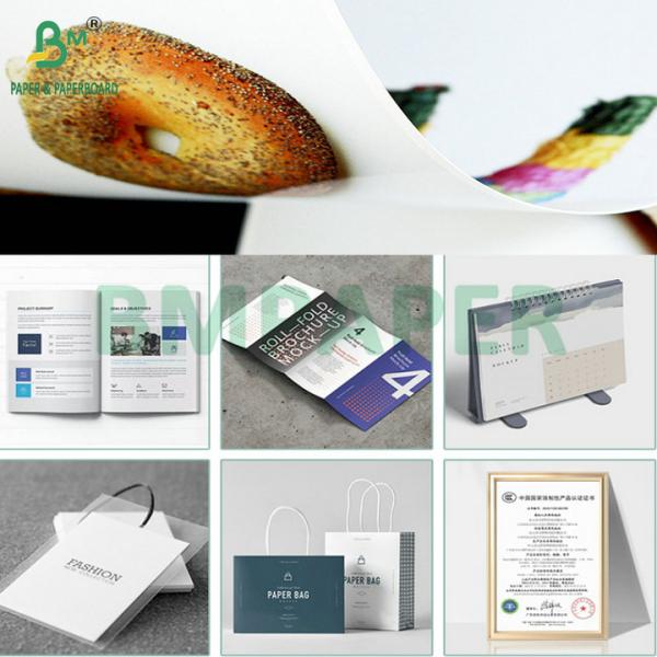 Brightness C2S Coated 150g 170g Gossy Art Paper For Laser Printing Brightness C2S Coated 150g 170g Gossy Art Paper For Laser Printing