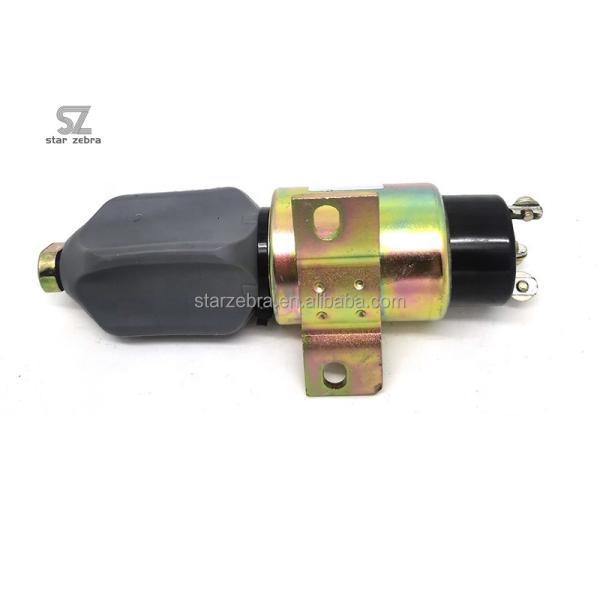 High Guarantee 1751-2467 Excavator Parts 24V Flameout Solenoid Valve S6K Stop Solenoid Valve 1751-2467UIBIS5A