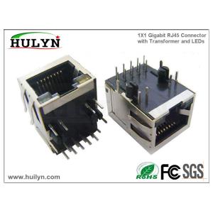 RJ45 connector With transformer 1x1 RJ45 JACK