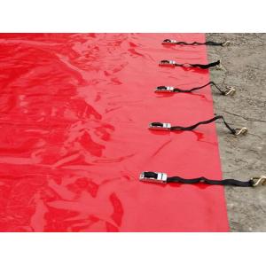 Soft Trailer Tarpaulin Side Curtain Convenient Waterproof Easy To Open